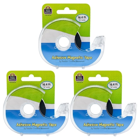 Teacher Created Resources Adhesive Magnetic Tape, 3PK TCR20716